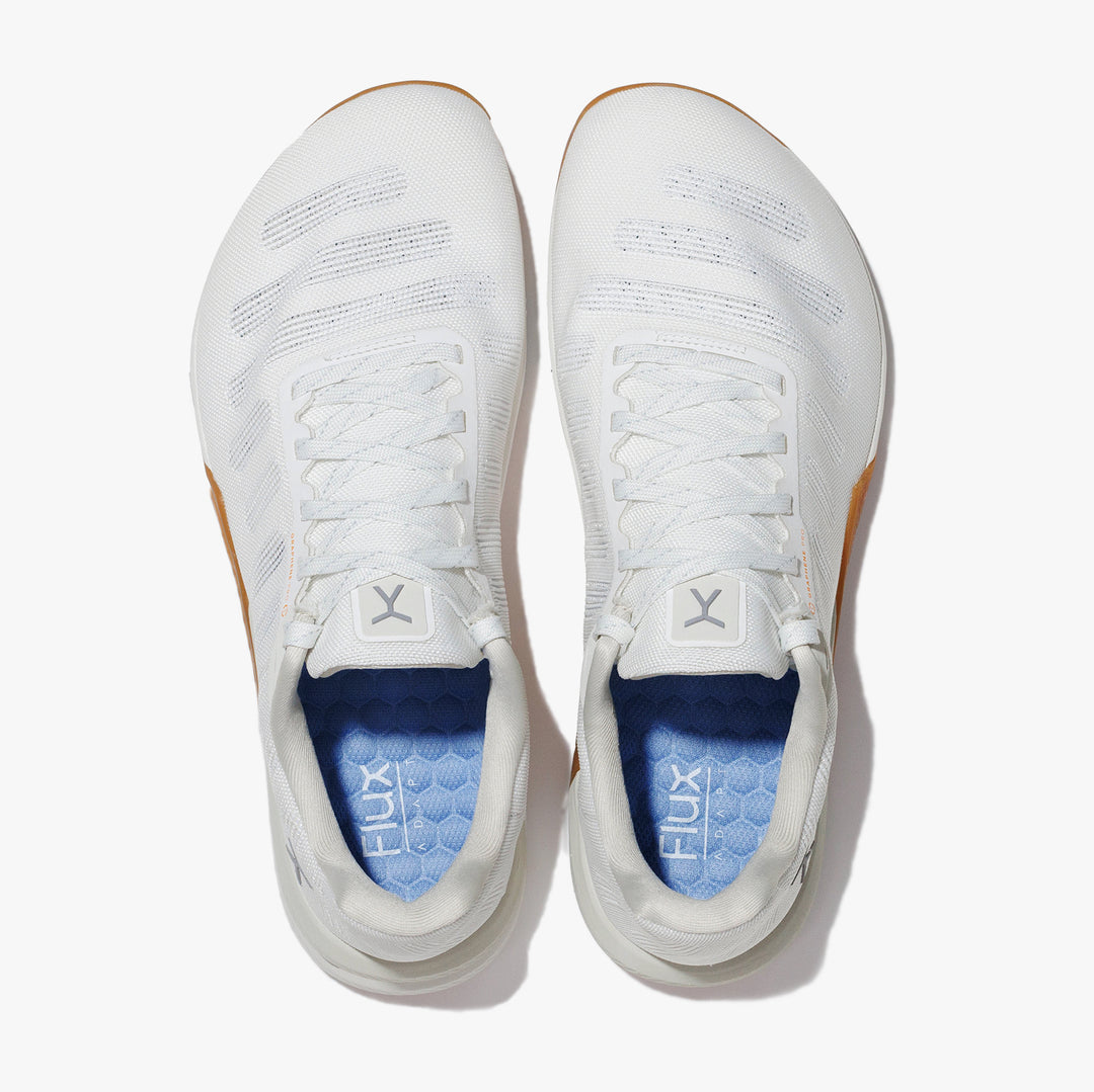Flux Graphene Pro Sneakers Shoes White Size 10 Adapt Graphene RR – Flux Footwear main image 2